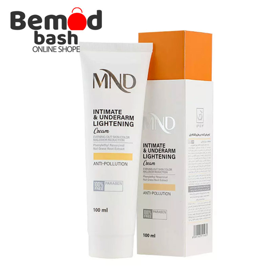 کرم روشن‌کننده زیربغل و کشاله ران ام ان دی 100 میل