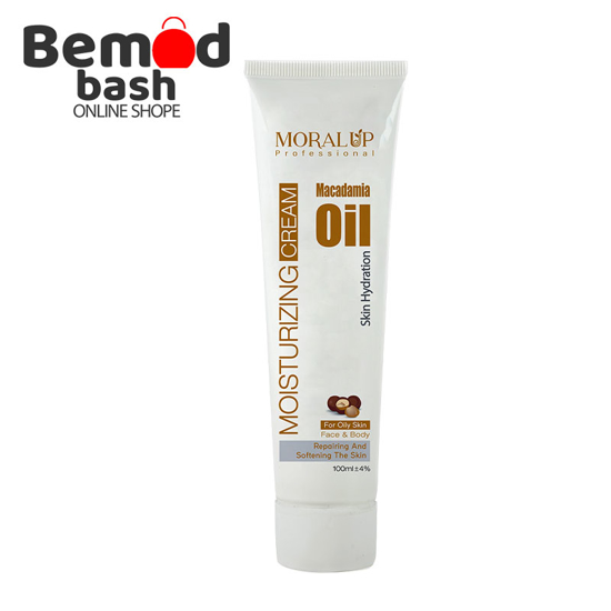 کرم مرطوب کننده تیوپی حاوی روغن ماکادمیا 100 میلی لیتر